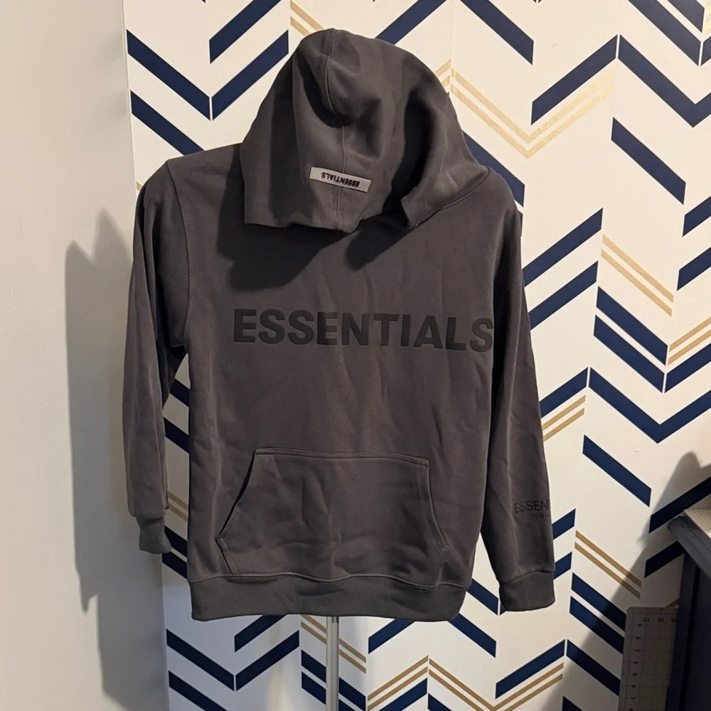 Fear of God Essentials Charcoal Hoodie - Picture 1 of 10